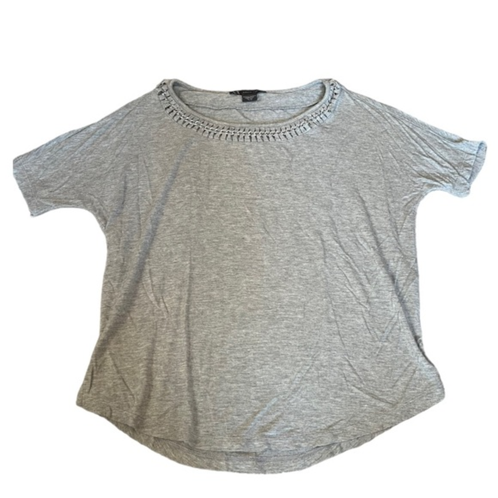 Armani Exchange chain link collar tee‎ Sz XS